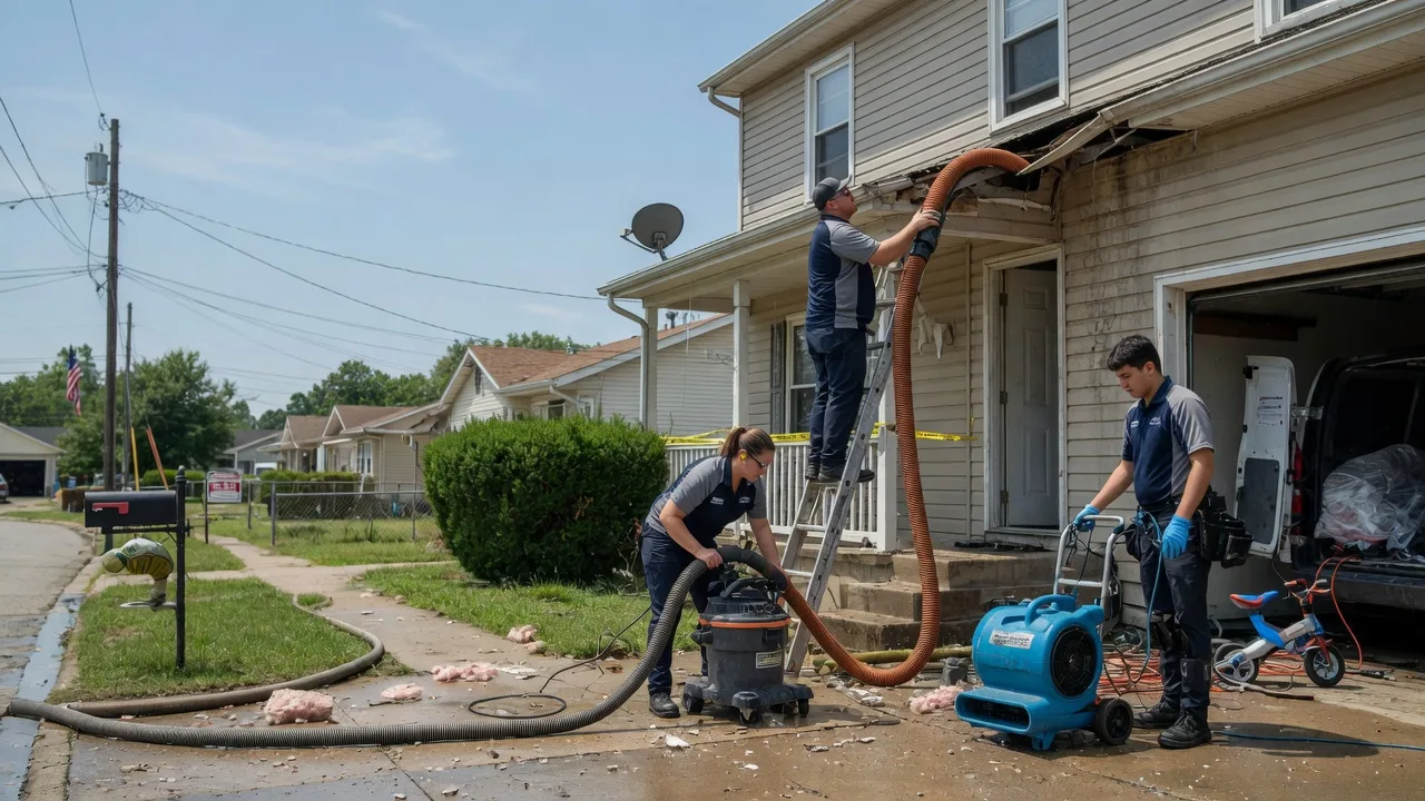 Water Damage Restoration in Mcbrides, MI near me